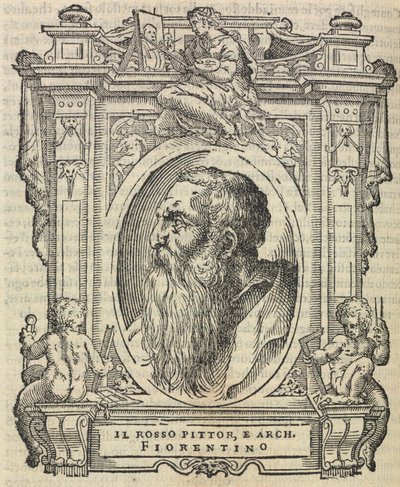 Rosso Fiorentino, "A legkiválóbb festők, szobrászok és építészek élete", 1568 alkotó: Giorgio Vasari