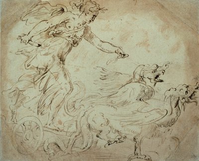 Tanulmány a Ceres számára alkotó: Giorgio Vasari
