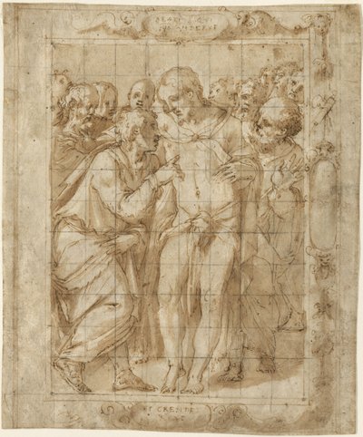 Szent Tamás hitetlensége, 1556-57 körül alkotó: Giorgio Vasari