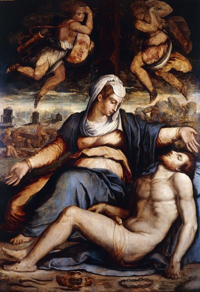 A Pieta, 1542 körül alkotó: Giorgio Vasari