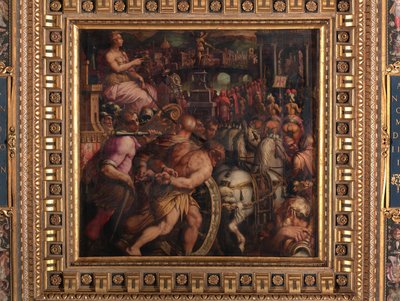 Diadal a pisai győzelem után alkotó: Giorgio Vasari