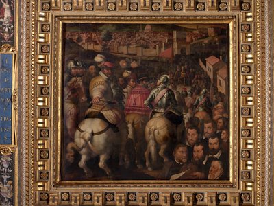 A Siena elleni háború diadala alkotó: Giorgio Vasari