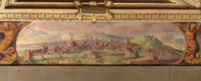Firenze látképe, 1557-1558 alkotó: Giorgio Vasari