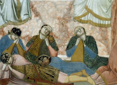 Krisztus feltámadása, részlet Krisztus életéből és szenvedéséből, Giotto alkotó: Giotto (c.1266 1337)