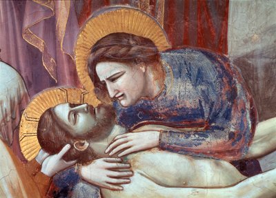Krisztus siralma, a szűz részlete (Freskó alkotó: Giotto (c.1266 1337)