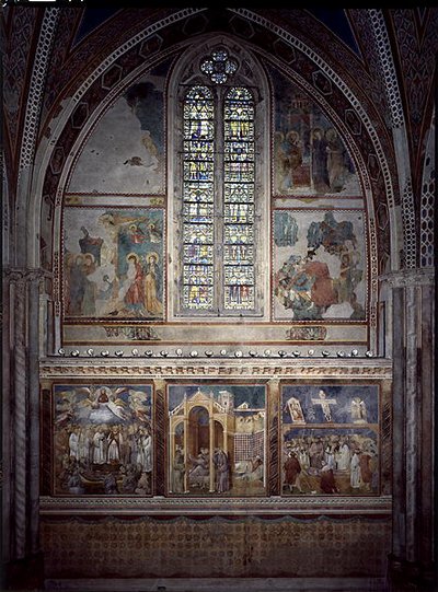 Jelenetek Krisztus életéből és Szent Ferenc ciklusából alkotó: Giotto (c.1266 1337)