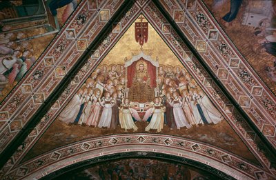 Assisi Szent Ferenc diadala (freskó alkotó: Giotto (c.1266 1337)