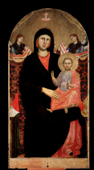 Szűz és gyermek (festmény alkotó: Giotto (c.1266 1337)