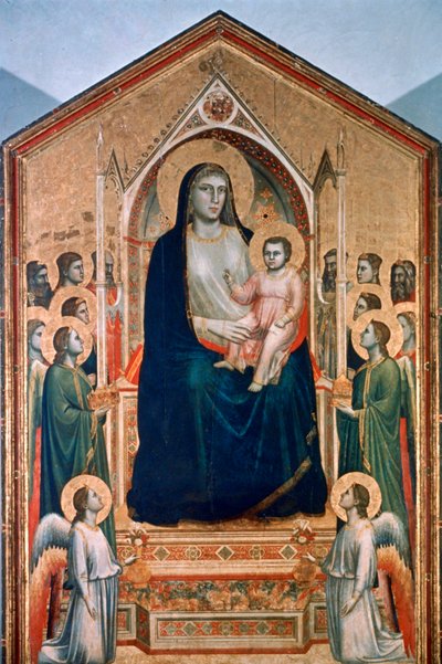 Madonna és Gyermek trónolt, c1300-1303 alkotó: Giotto di Bondone