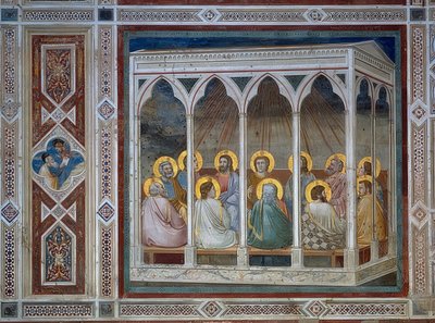 Pünkösd. 1303-05 alkotó: Giotto di Bondone