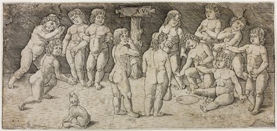 Tizenkét Cupido játszik alkotó: Giovan Pietro Birago