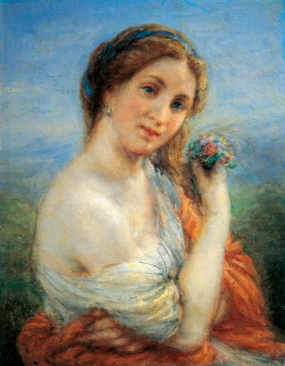 Flora, Giovanni Carnovali, Piccio néven ismert (1804-1874) alkotó: Giovanni Carnovali