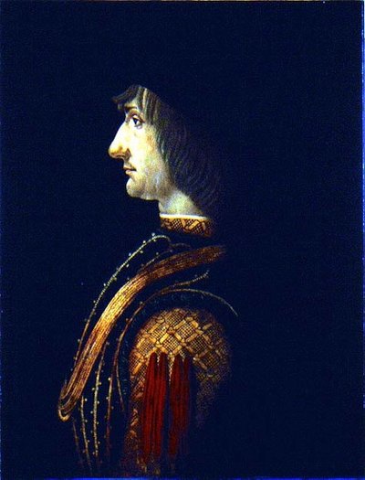 Férfiportré (olaj, tábla) alkotó: Giovanni Ambrogio de Predis