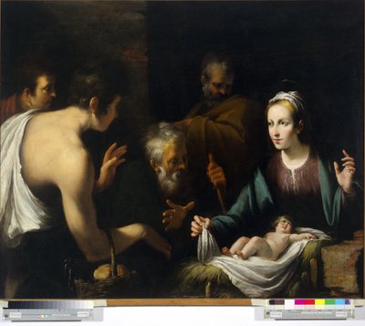 A pásztorok imádata alkotó: Giovanni Andrea De Ferrari