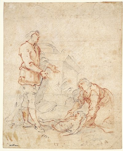 Bibliai jelenet alkotó: Giovanni Andrea Ferrari
