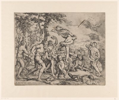 Bacchus találkozik Ariadnéval Naxoson alkotó: Giovanni Andrea Podesta