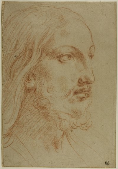 Krisztus feje alkotó: Giovanni Andrea Sirani