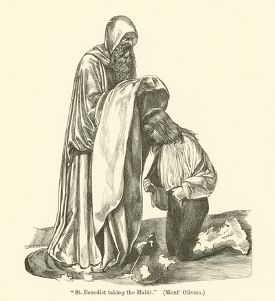 Szent Benedek megszokta alkotó: Giovanni Antonio Bazzi Sodoma