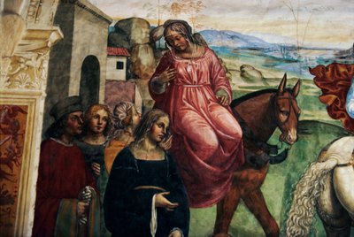 Szent Benedek da Nurcia élete alkotó: Giovanni Antonio Bazzi Sodoma