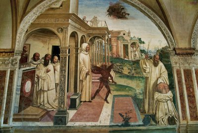 Szent Benedek da Nurcia élete alkotó: Giovanni Antonio Bazzi Sodoma