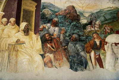 Szent Benedek da Nurcia élete alkotó: Giovanni Antonio Bazzi Sodoma