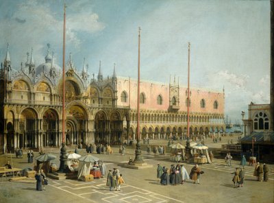 A Szent Márk tere, Velence, 1742-44 alkotó: Giovanni Antonio Canal