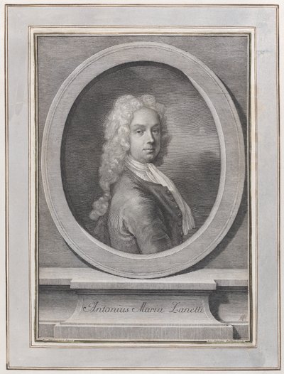 Idősebb Anton Maria Zanetti portréja, kb. 1725. alkotó: Giovanni Antonio Faldoni