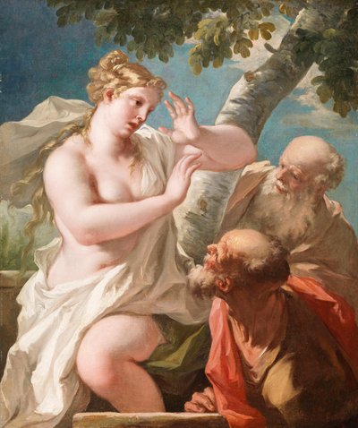 Zsuzsanna és a vének alkotó: Giovanni Antonio Pellegrini