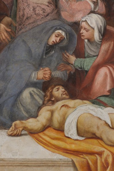 Counterfaccata, IL Pordenone, Deposition 1522, Detail alkotó: Giovanni Antonio Pordenone