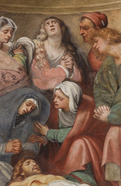 Counterfaccata, IL Pordenone, Deposition 1522, Detail alkotó: Giovanni Antonio Pordenone