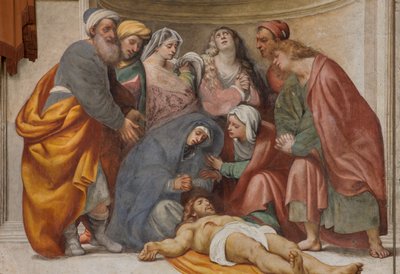 Counterfaccata, IL Pordenone, Deposition 1522, Detail alkotó: Giovanni Antonio Pordenone