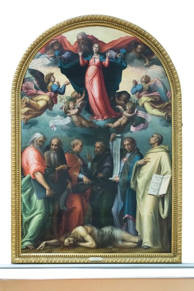 Vita a makulátlan fogantatásról alkotó: Giovanni Antonio Sogliani