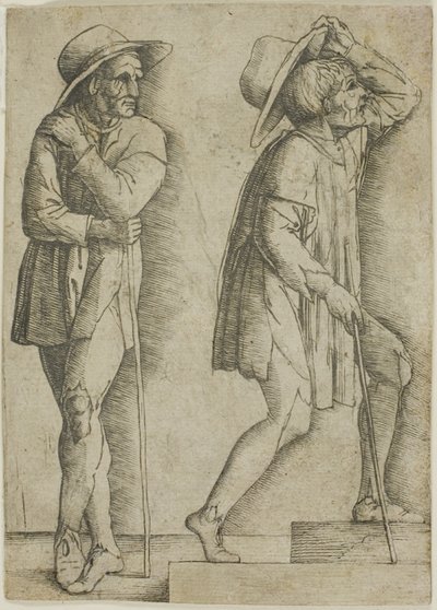 Két paraszt alkotó: Giovanni Antonio da Brescia