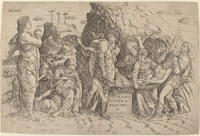 A síremlék alkotó: Giovanni Antonio da Brescia, after Andrea Mantegna