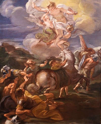 Szent Pál megtérése (olaj, vászon) alkotó: Giovanni Battista (1639-1709) Gaulli