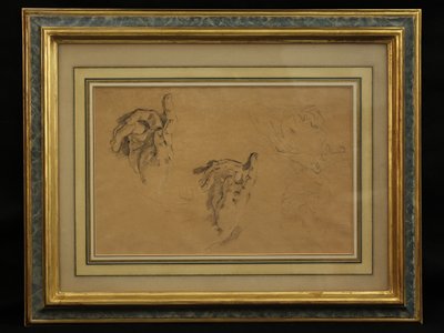 Studie von Händen von Giovanni Battista Tiepolo
