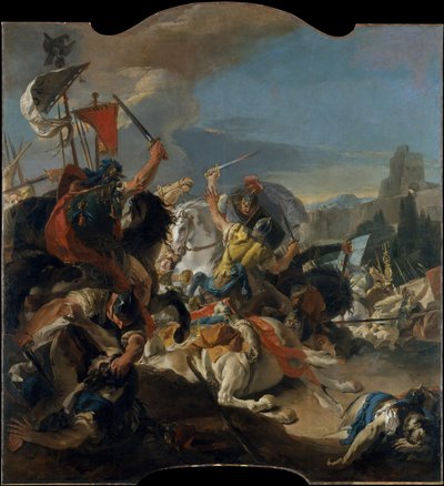 A Vercellae-i csata alkotó: Giovanni Battista Tiepolo