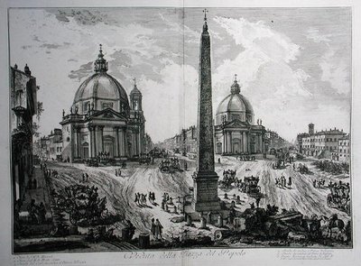 Piazza del Popolo, a 
