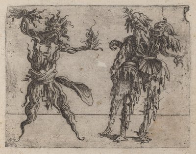 A "Bizzarie di different figures" című filmből alkotó: Giovanni Battista Bracelli