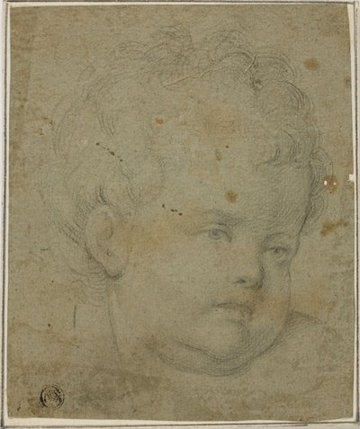 Gyermekfej alkotó: Giovanni-Battista Caracciolo