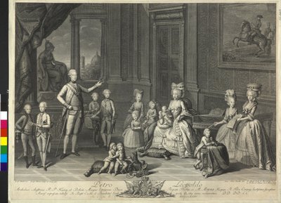 II. Leopold szent római császár alkotó: Giovanni Battista Cecchi