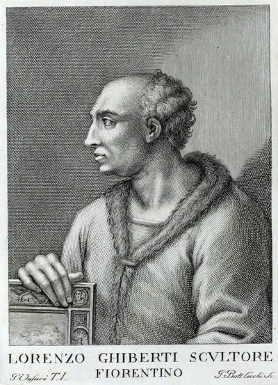 Lorenzo Ghiberti alkotó: Giovanni Battista Cecchi