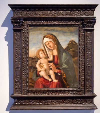 Madonna gyermekkel (olaj, vászon) alkotó: Giovanni Battista Cima da Conegliano