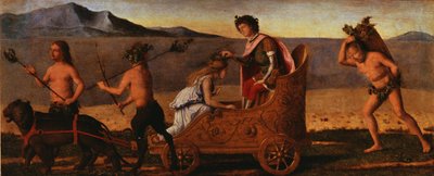 Bacchus és Ariadné esküvője alkotó: Giovanni Battista Cima da Conegliano