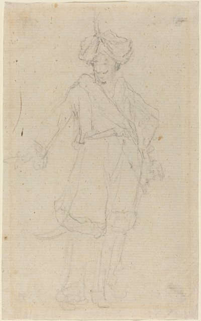 Egy török [recto] alkotó: Giovanni Battista Cipriani