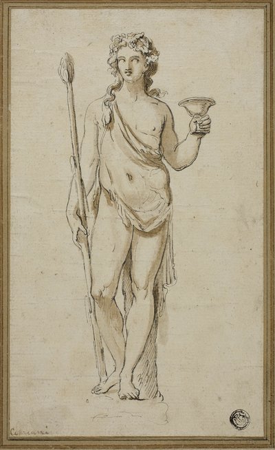 Bacchus alkotó: Giovanni Battista Cipriani