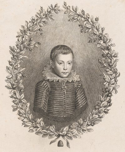 John Milton fiúként, 1760. alkotó: Giovanni Battista Cipriani