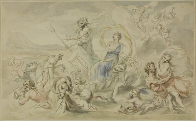 Neptunusz diadala alkotó: Giovanni Battista Cipriani
