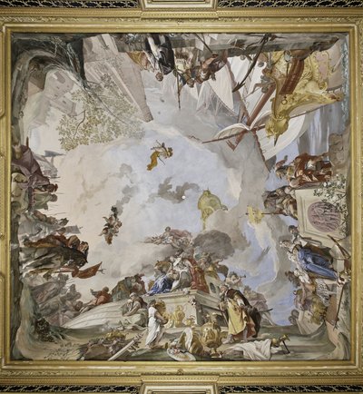 Iphigenia feláldozása alkotó: Giovanni Battista Crosato