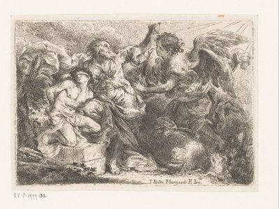 Ajánlat van Isaac alkotó: Giovanni Battista Mengardi